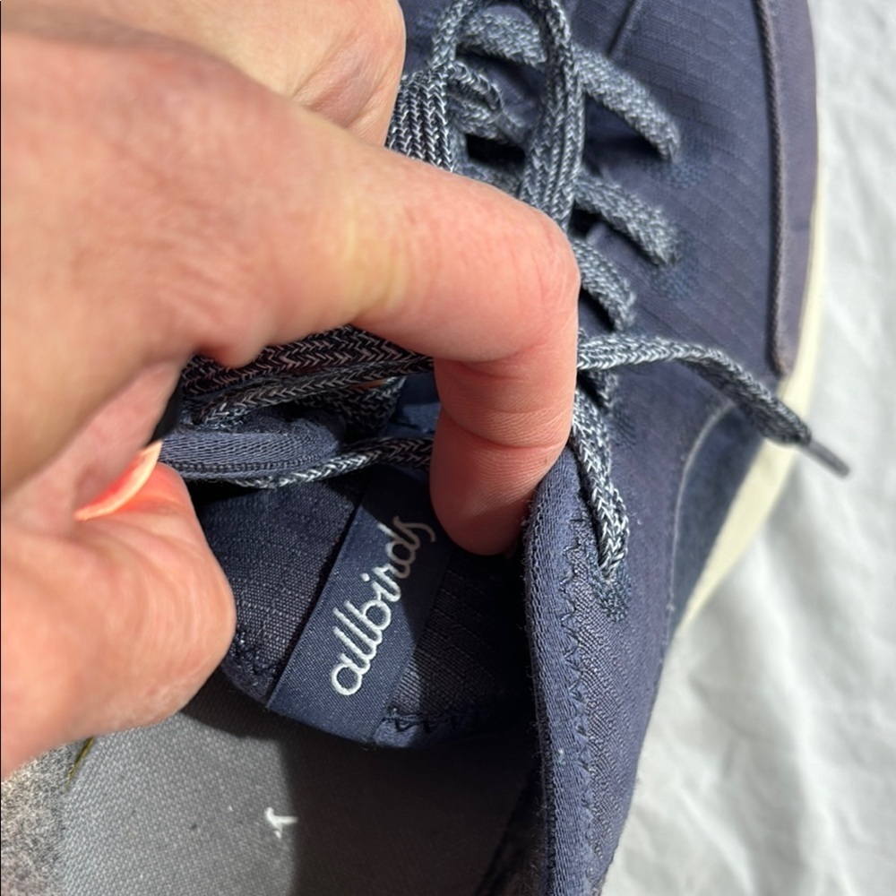 Women’s size 9‎ Allbirds Blue and White Sneakers with Versatile Style - Picture 7 of 10